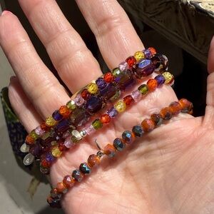 Multicolor Beaded Bracelet Set